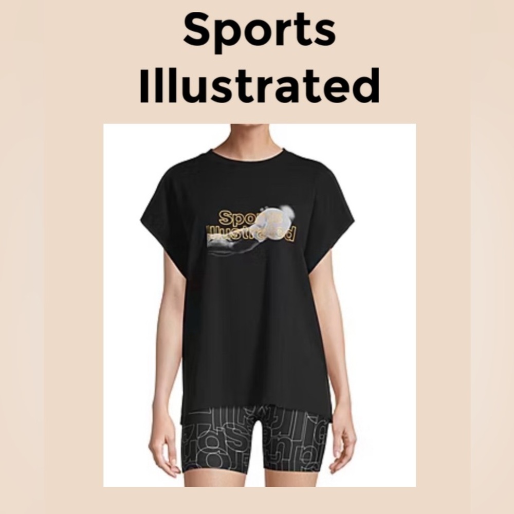 Sports Illustrated Women’s Athletic Workout Shirt Size 2X NWT